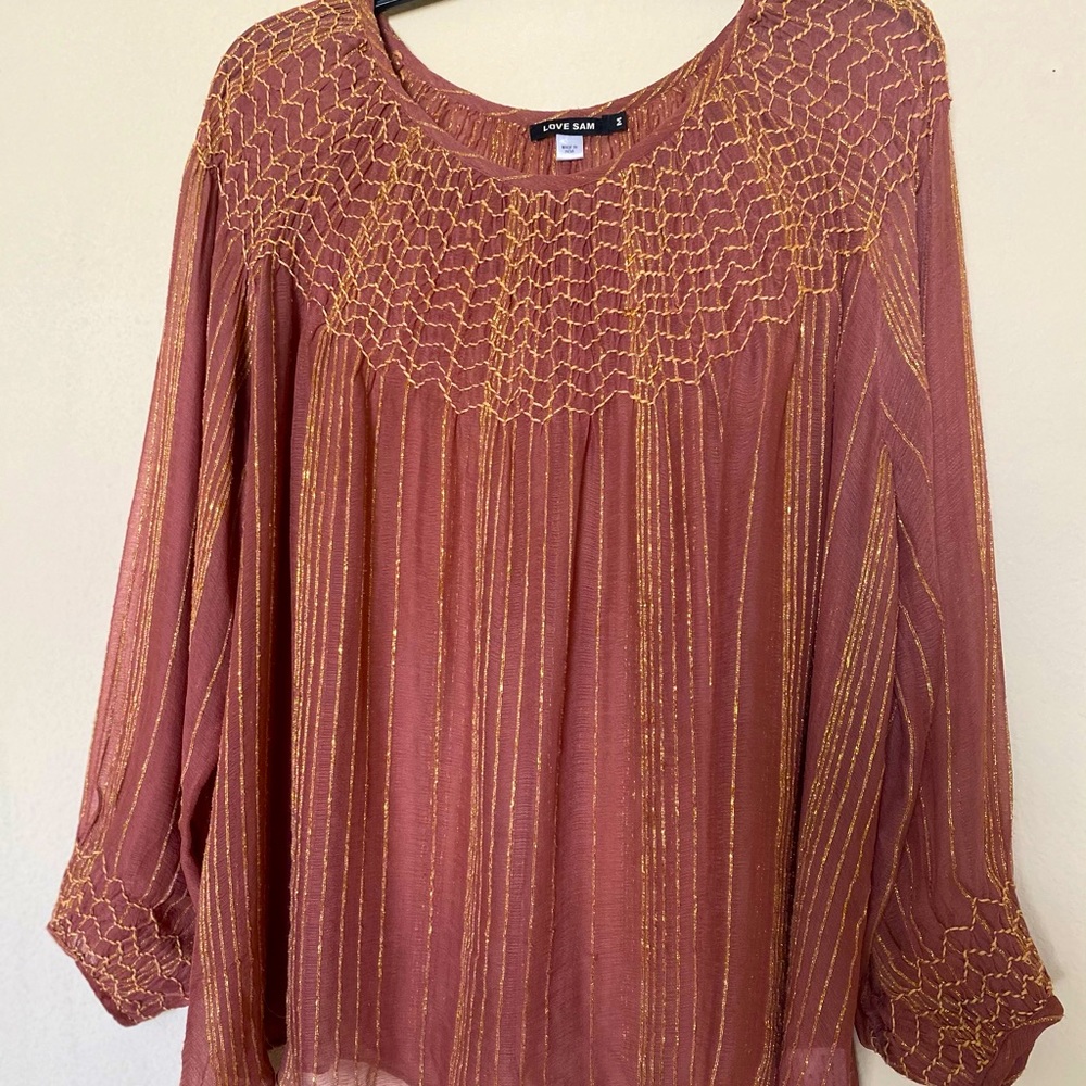 Anthropologie (Love Sam) Blouse - Medium